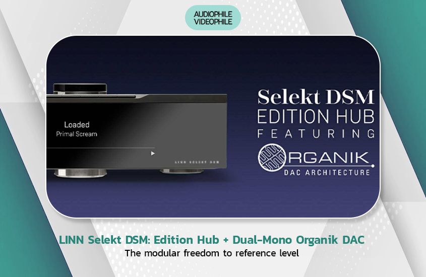 LINN Selekt DSM: Edition Hub + Dual-Mono Organik DAC LINN Selekt DSM: Edition Hub + Dual-Mono Organik DAC